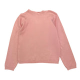 PINK BABY completo 2p maglia-zpantalone tinta unita modello a palazzo Rosa per Bambina QC1250AB ROSA PINK BABY