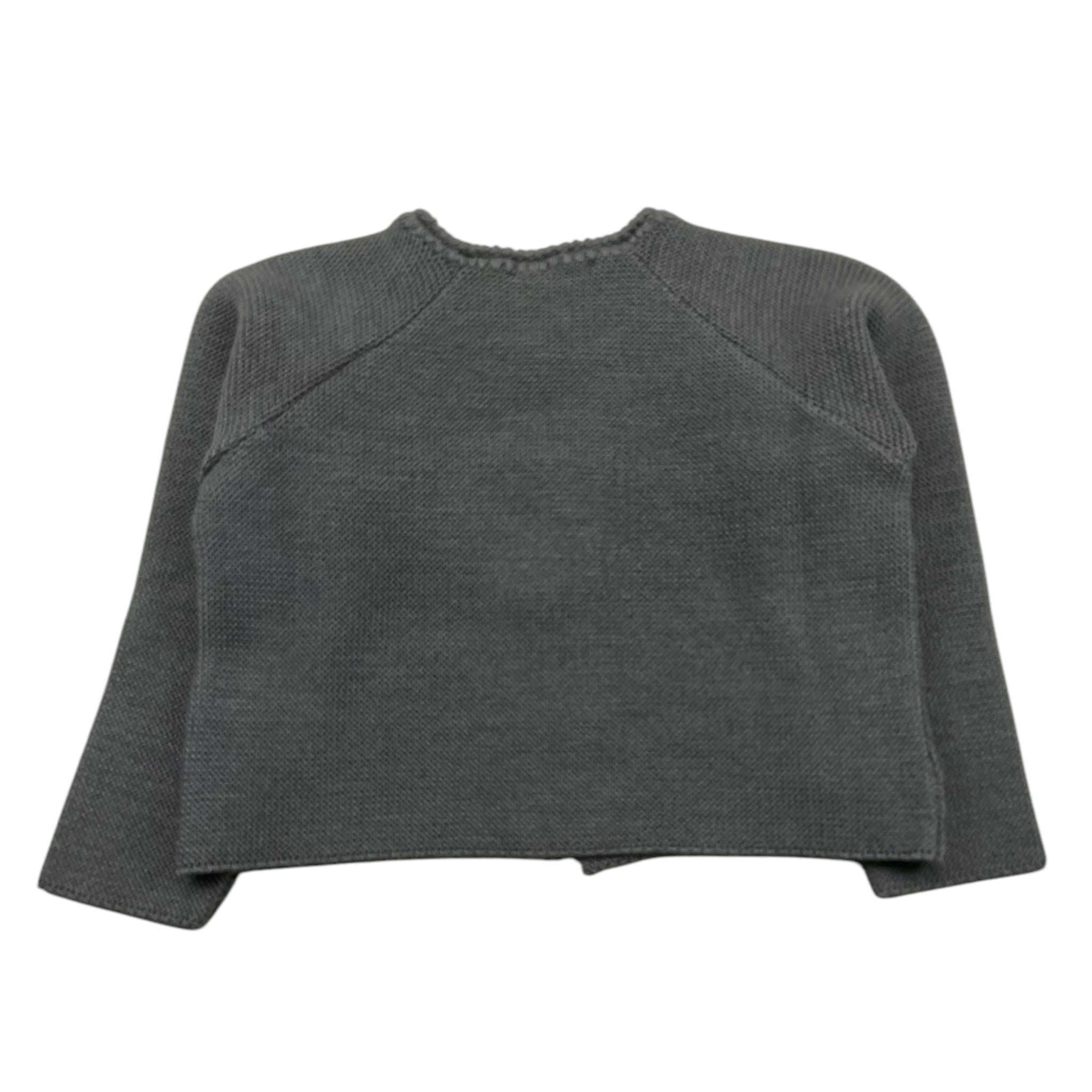 ILFAROBIMBI cardigan tinta unita con bottoni in contrasto Grigio per Bambino IFB50204S GRIGIO ILFAROBIMBI