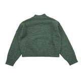 IL GUFO cardigan tinta unita con bottoni Verde per Bambina A24GF429EM220 VERDE IL GUFO