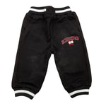 ICEBERG pantalone tuta tinta unita cn stampa logo Nero per Neonato PTICE5311B NERO ICEBERG