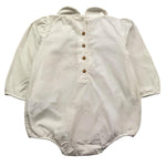 WEDOBLE camicia body tinta unita manica lunga Panna per Neonato I2209916A PANNA WEDOBLE