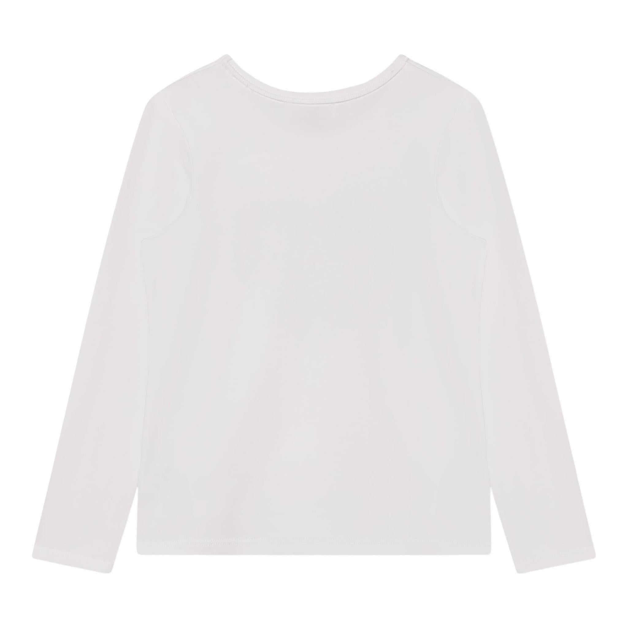 MICHAEL KORS shirt girocollo tinta unita Bianco per Bambina R15202 BIANCO MICHAEL KORS