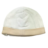 CHICCO cappello tinta unita Bianco/beige per Neonato 04239 BAINCO/BEIGE CHICCO