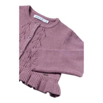 MAYORAL cardigan tinta unita traforato Viola per Neonata 2326 VIOLA MAYORAL