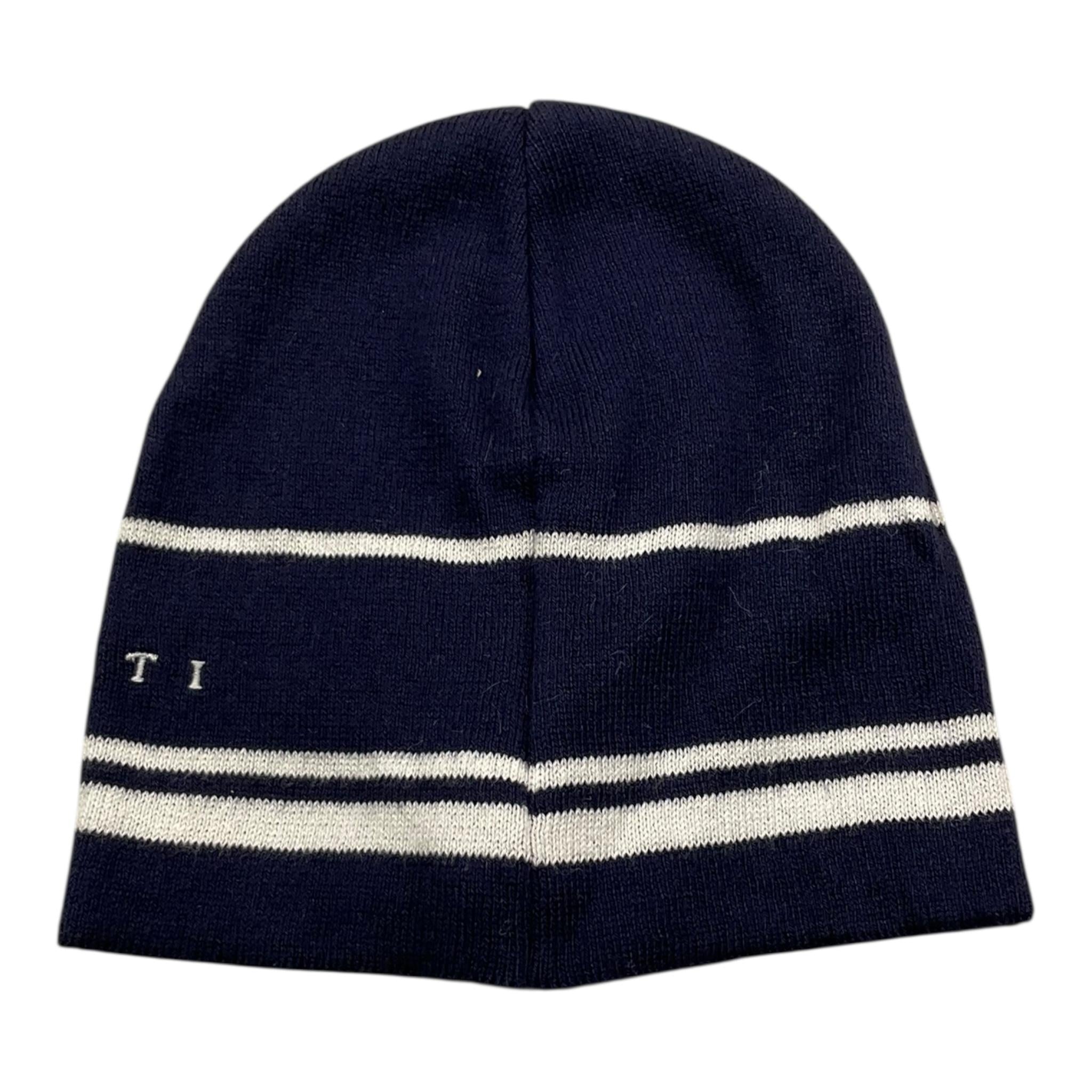 CESARE PACIOTTI cappello tinta unita con logo Blu per Neonato CAP5350B BLU CESARE PACIOTTI