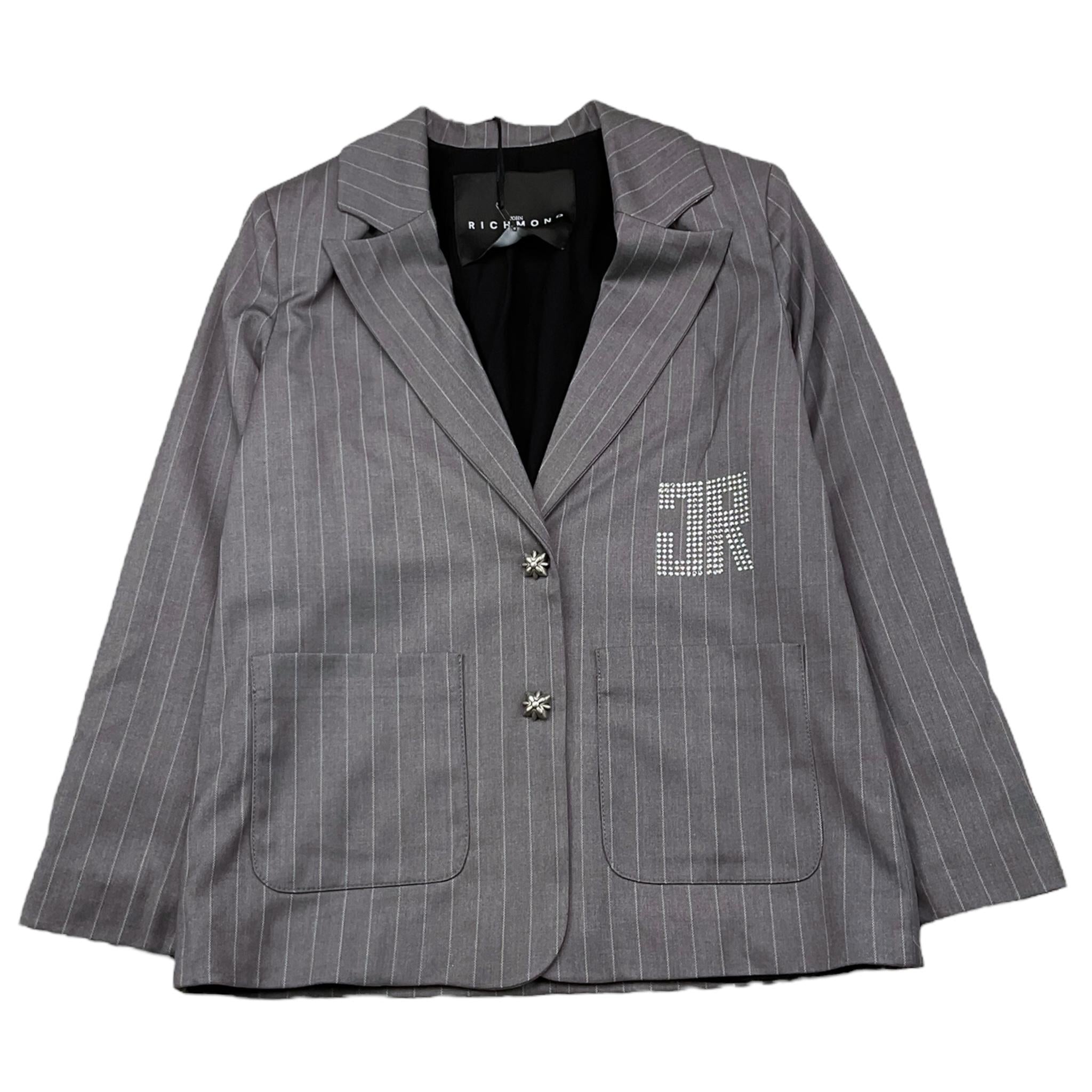 JOHN RICHMOND giacca tinta unita con brillantini Grigio per Bambina RGA25171GC GRIGIO JOHN RICHMOND