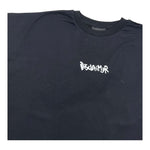 DISCLAIMER t-shirt girocollo tinta unita con logo Nero per Bambino 24IDK58217 NERO DISCLAIMER