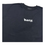 DISCLAIMER t-shirt girocollo tinta unita con logo Nero per Bambino 24IDK58217 NERO DISCLAIMER