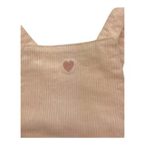 CARRE'MENT BEAU salopette tinta unita con elastico Rosa per Neonata Y308184 ROSA CARRE'MENT BEAU