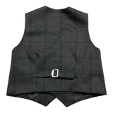 CESARE PACIOTTI gilet tinta unita con logo Nero per Bambino GLP2324B NERO CESARE PACIOTTI