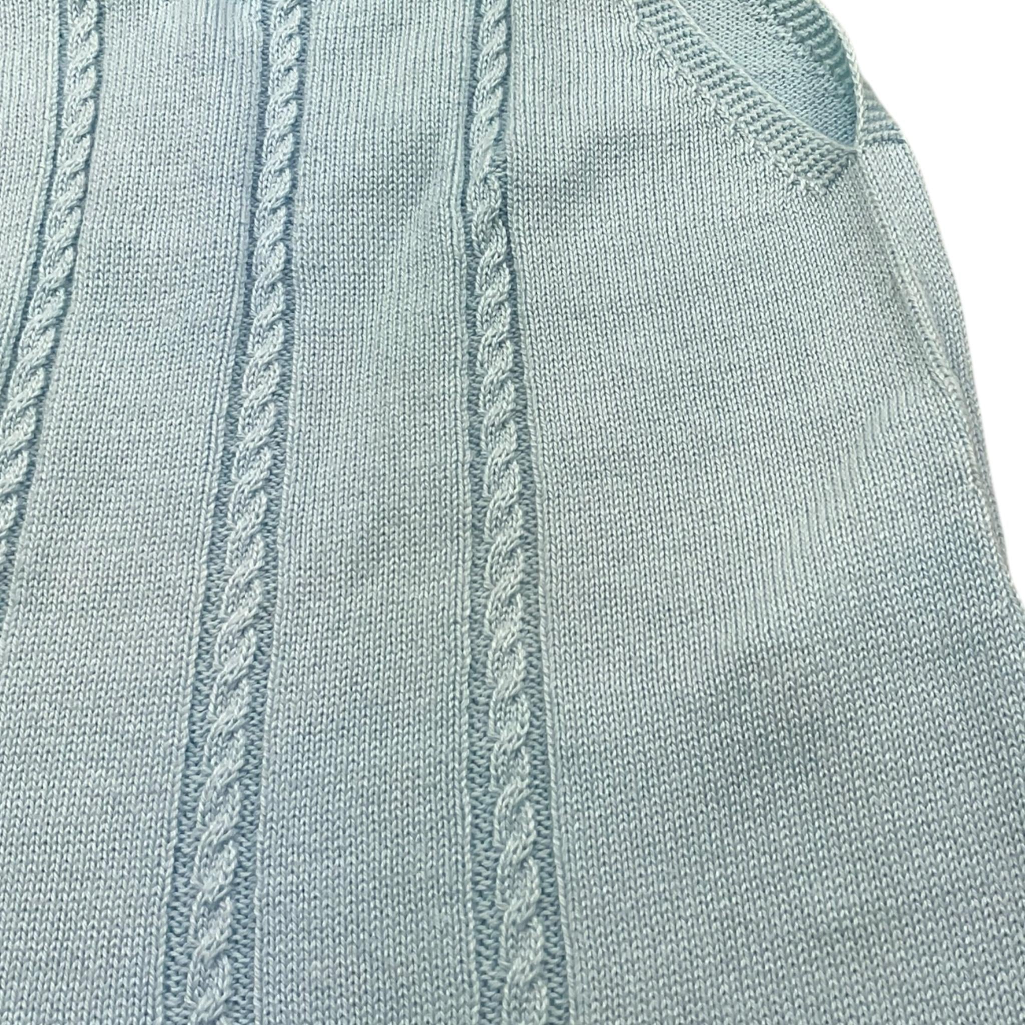 WEDOBLE tutine tinta unita con ricami Azzurro per Neonata V2006310A AZZURRO WEDOBLE