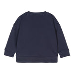 MOSCHINO felpa chiusa girocollo con stampe orsi Blu per Neonato MUF05K BLU MOSCHINO