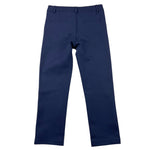 TRUSSARDI pantalone tinta unita con girvita egolabile Blu per Bambino TBA25126PA BLU TRUSSARDI
