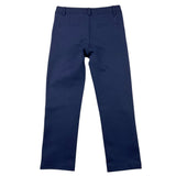 TRUSSARDI pantalone tinta unita con girvita egolabile Blu per Bambino TBA25126PA BLU TRUSSARDI