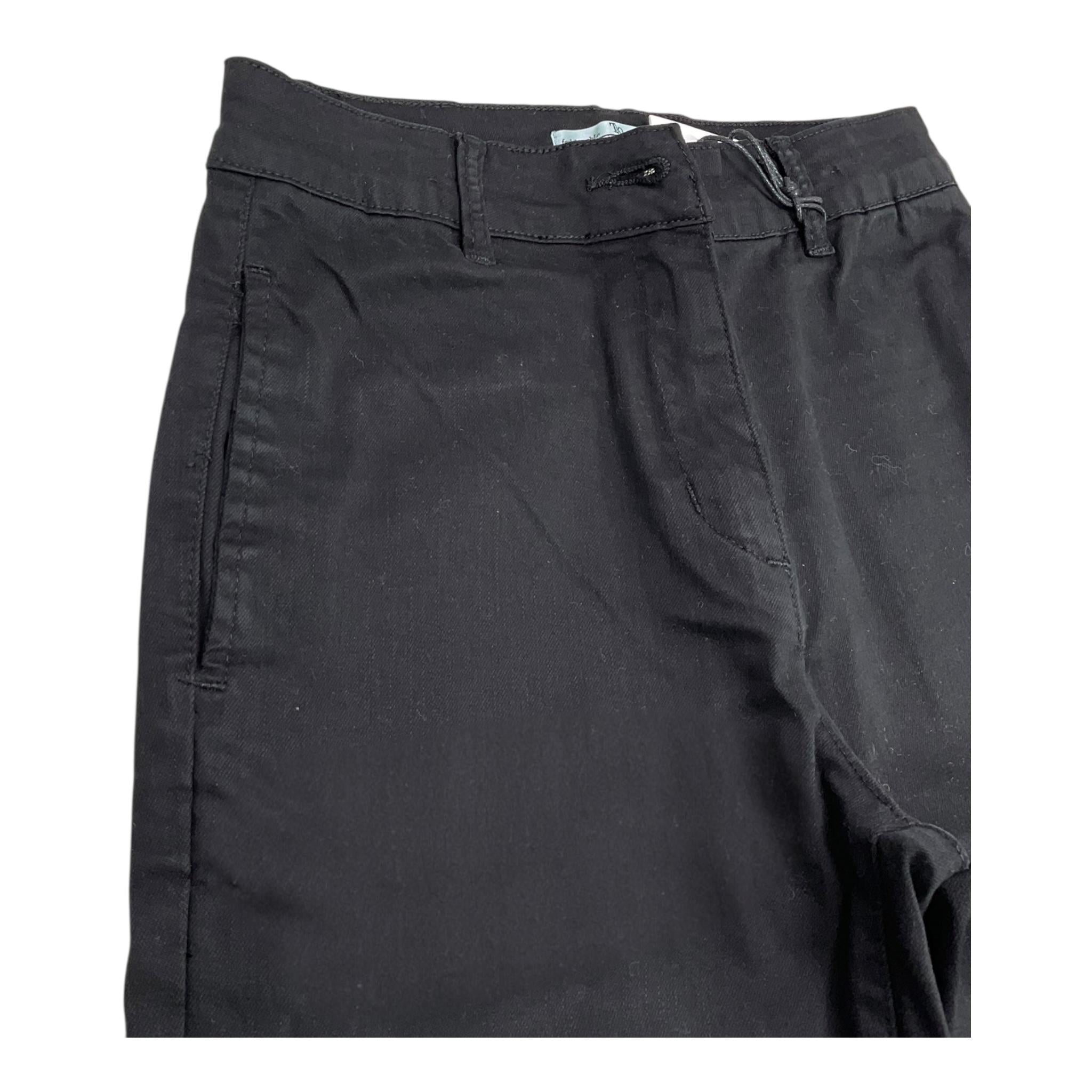 TO be too pantalone tinta unita con girovita regolabile Nero per Bambina TBT2449N NERO TO be too