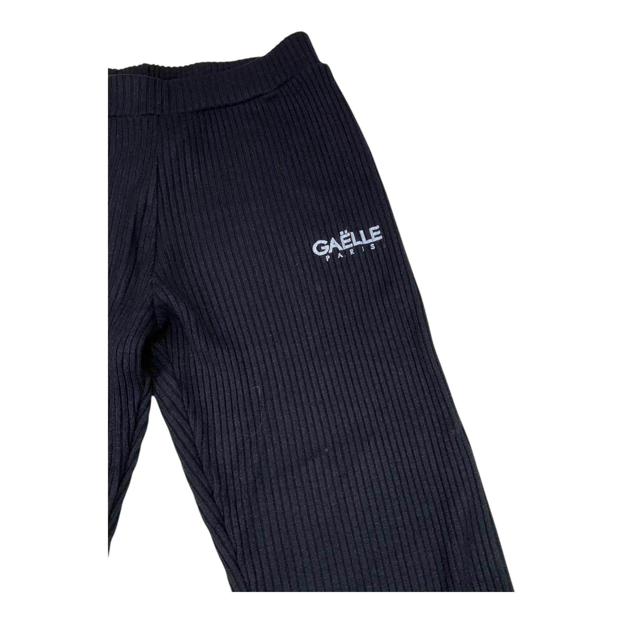 GAELLE pantalone tinta unita modello zampa Nero per Bambina 2741P00346 NERO GAELLE