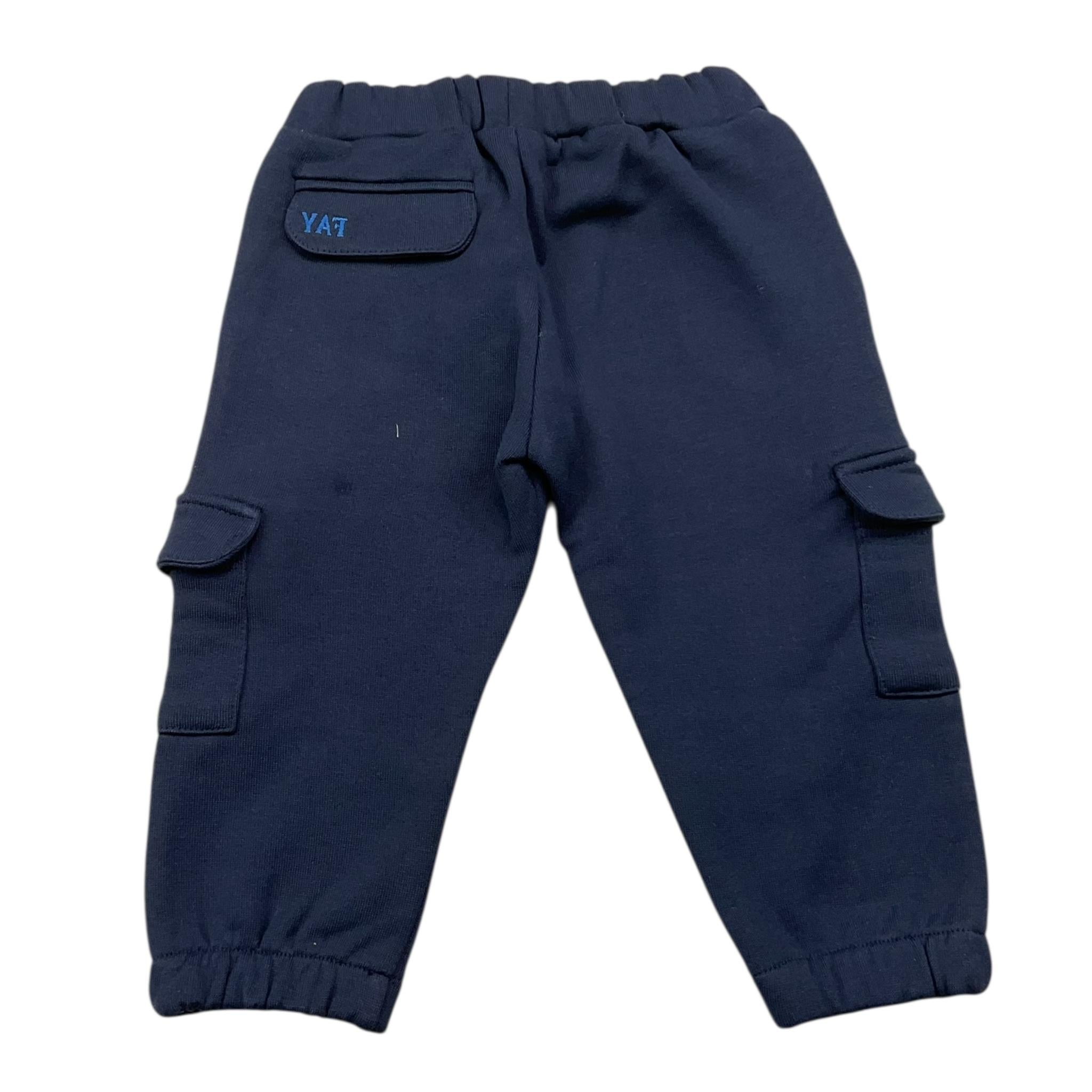 FAY pantalone tuta tinta unita Blu per Neonato FT6540 BLU FAY