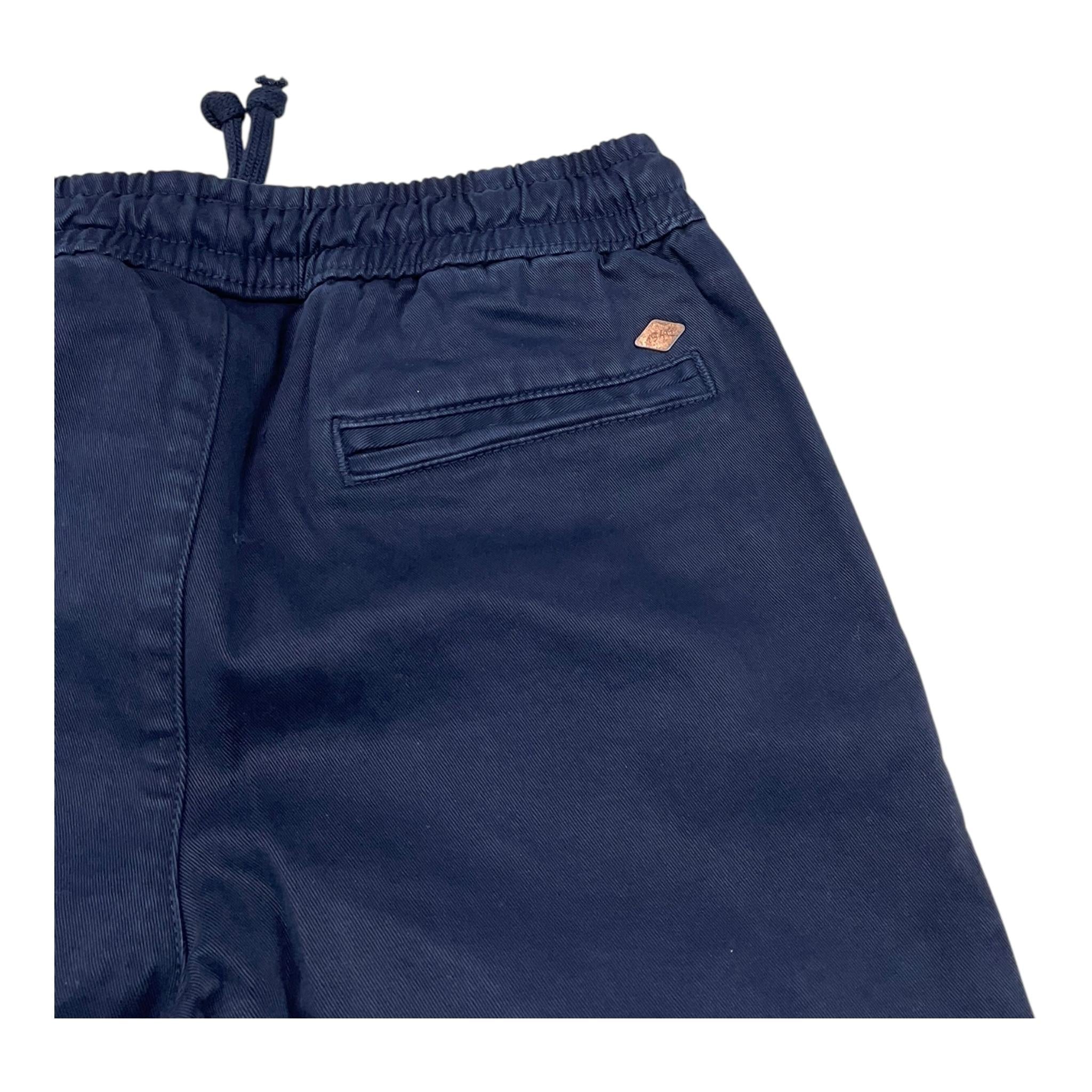 NUPKEET pantalone tinta unita cn elastico in vita Blu per Bambino 04NK740J BLU NUPKEET