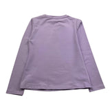 FUN & FUN shirt girocollo tinta unita con stampa Lilla per Bambina FNBTS12817 LILLA FUN & FUN