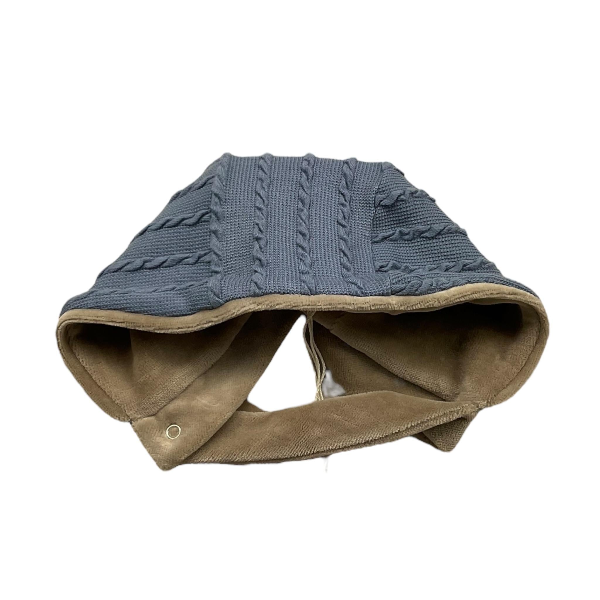 LA STUPENDERIA cappello bicolore con bottoni Azzurro per Neonato TBCP00X AZZURRO LA STUPENDERIA