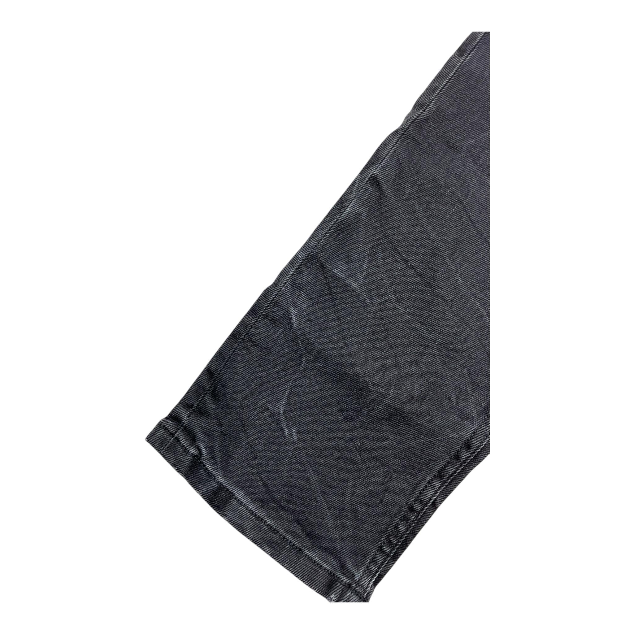 MAISON MARGIELA jeans tinta unita con elastico in vita Nero per Bambino M60633 NERO MAISON MARGIELA