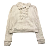 FUN & FUN maglia tinta unita cn colletto Panna per Bambina 15805N PANNA FUN & FUN