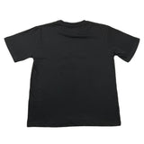 JOHN RICHMOND t-shirt girocollo tinta unita con stampa in contrasto Nero per Bambina RGA25118TS NERO JOHN RICHMOND