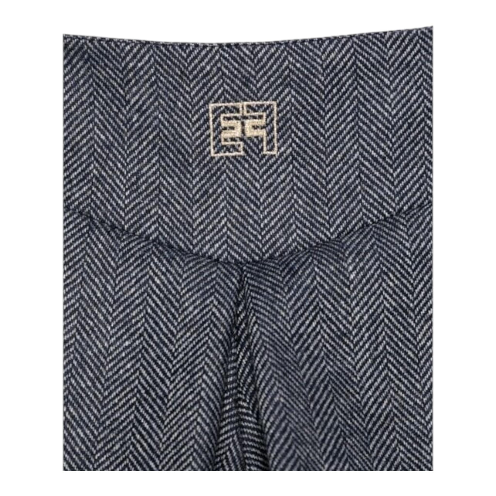 ELISABETTA FRANCHI short tinta unita con microfantasia Blu per Neonata EGBE019 BLU ELISABETTA FRANCHI