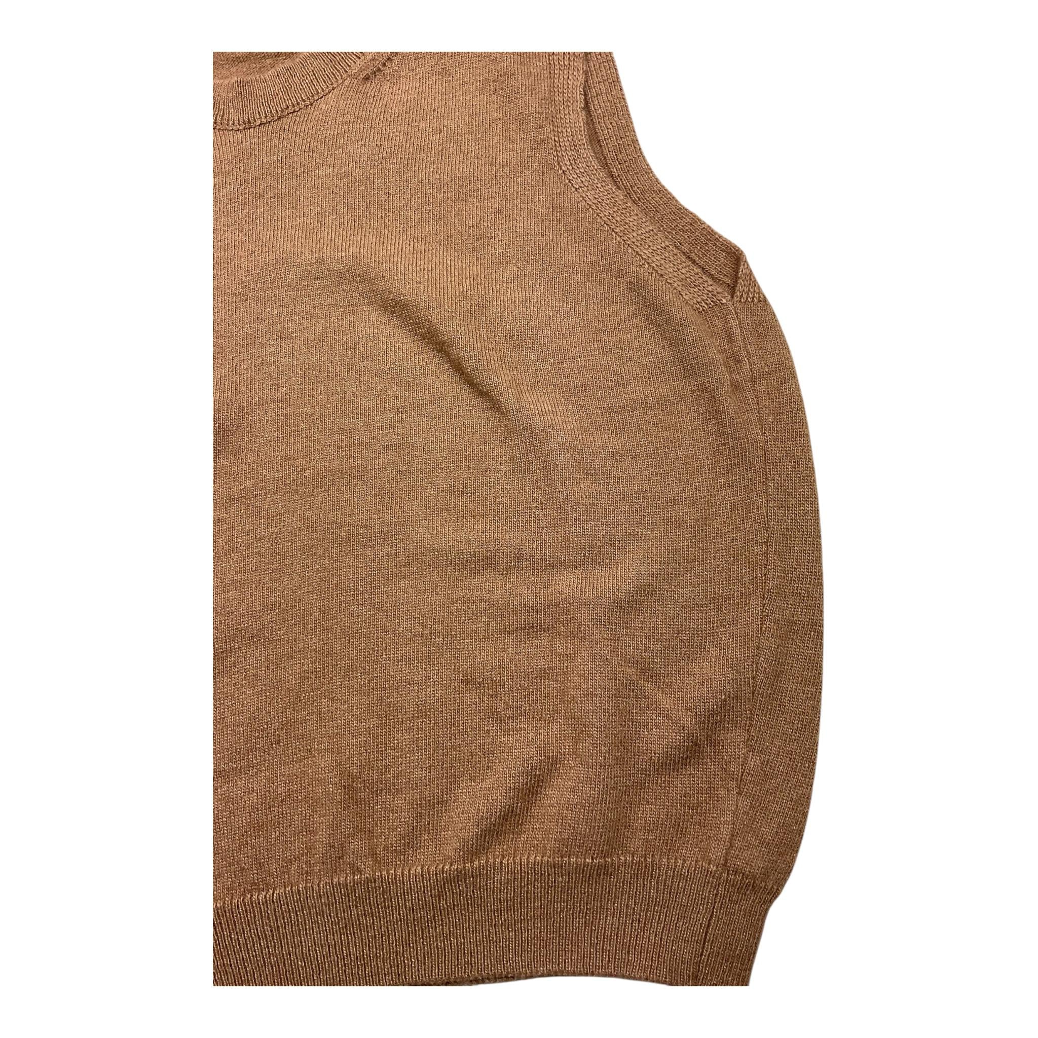 JURTA gilet tinta unita Biscotto per Bambino BG406 BISCOTTO JURTA
