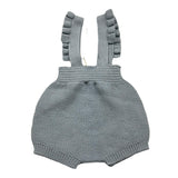 WEDOBLE pagliaccetto tinta unita con bretelle Azzurro per Neonata I2408305 AZZURRO WEDOBLE