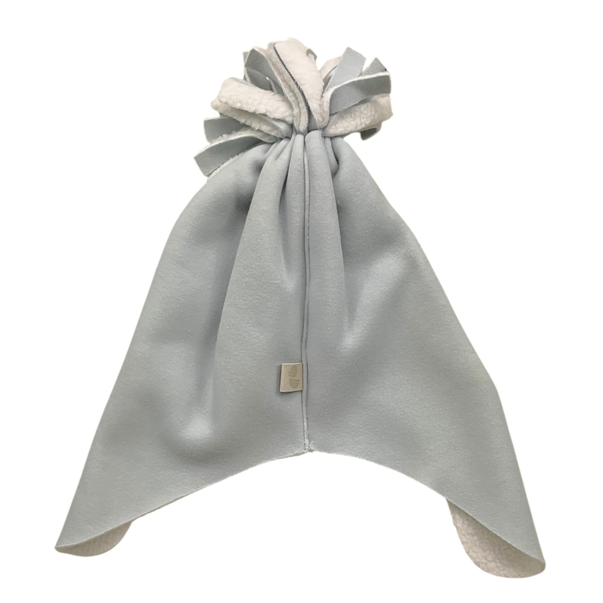 LALALU' cappello tinta unita con pon pon Azzurro per Neonato CAL01N AZZURRO LALALU'