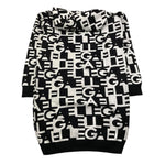 GAELLE abito tinta unita logato con cappuccio Bianco/nero per Bambina 2741VW00420XXX BIANCO/NERO GAELLE