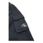 CALVIN KLEIN pantalone modello tuta tinta unita Nero per Bambino IB0IB01600 NERO CALVIN KLEIN