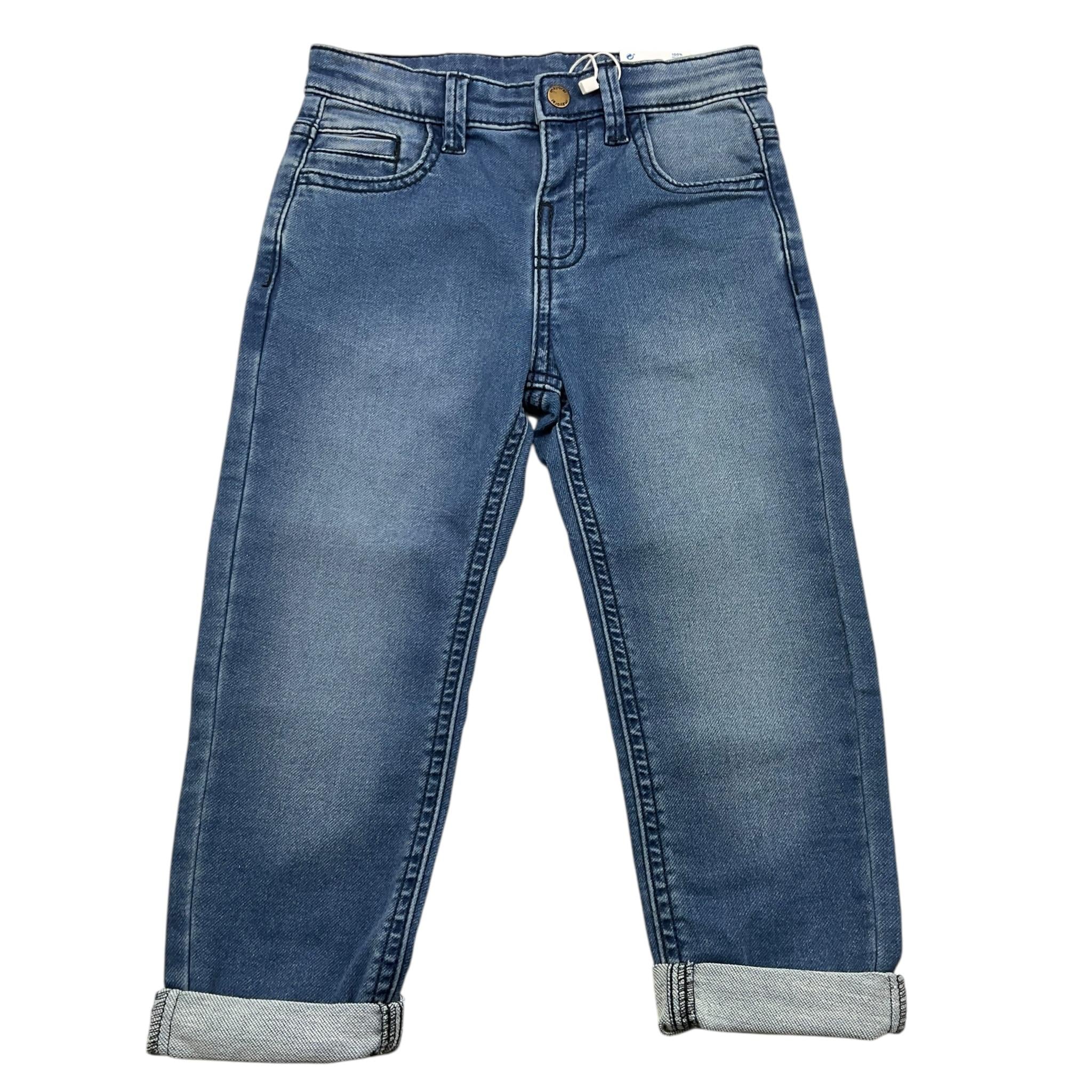 MAYORAL jeans tinta unita con girovita regolabile Blu per Bambino 2533XX BLU MAYORAL