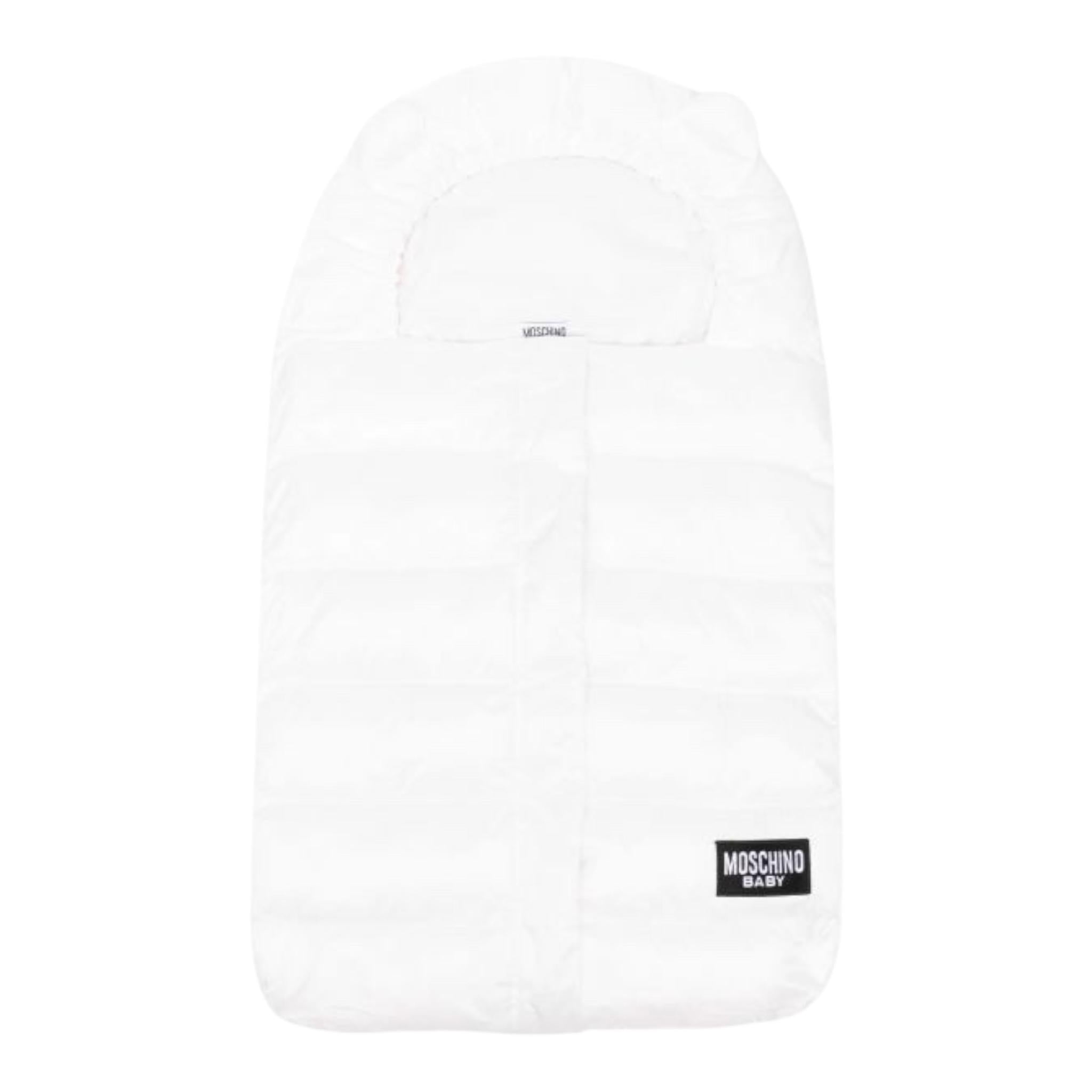 MOSCHINO sacco nanna tinta unita con bottoni Bianco per Neonata MUE00QL3A22 BIANCO MOSCHINO