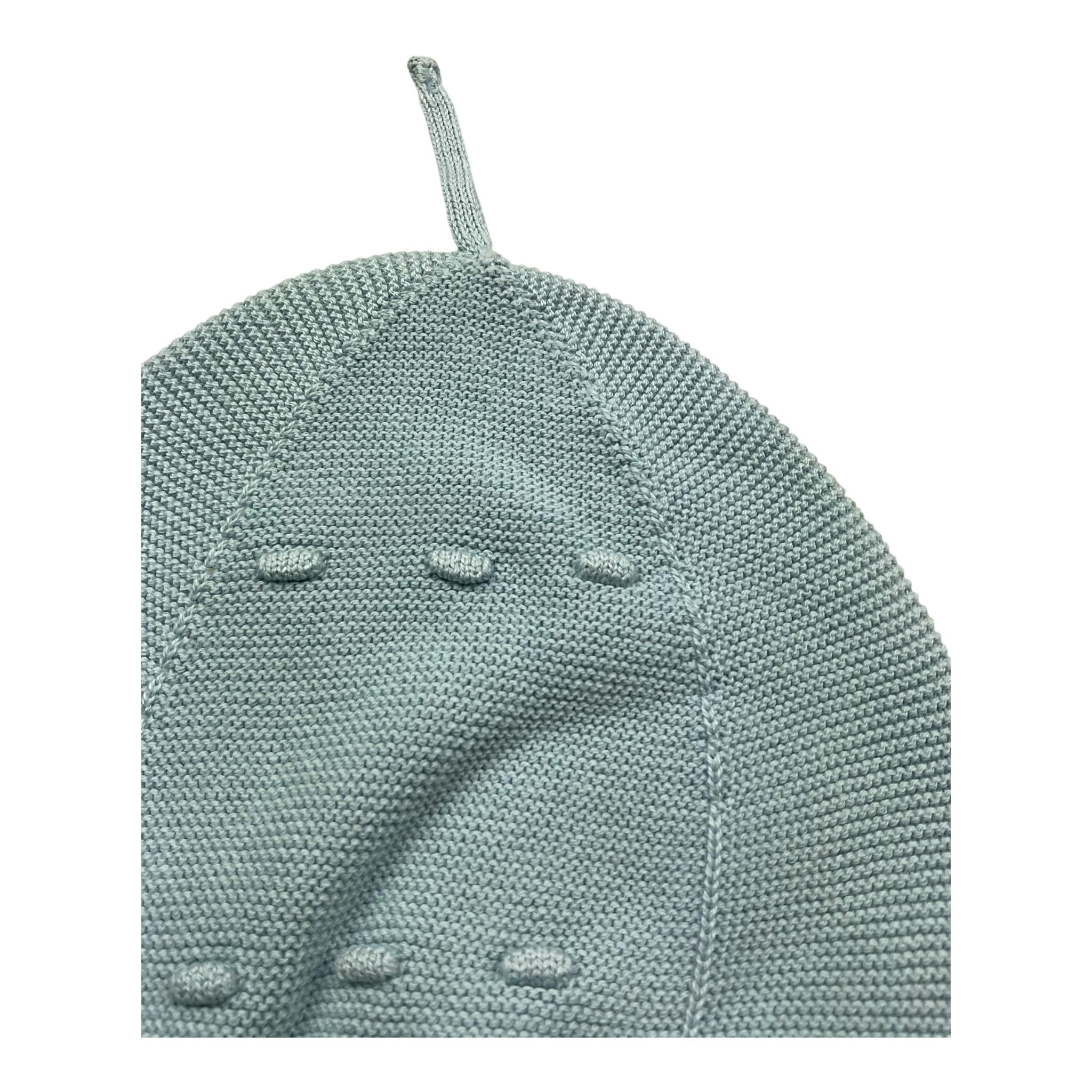 WEDOBLE cappello tinta unita con ricami Azzurro per Neonato V2202307A AZZURRO WEDOBLE