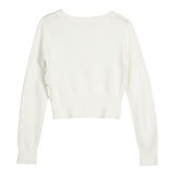 FUN & FUN maglia girocollo tinta unita cn fiocchi Bianco per Bambina FCJSW00061 BIANCO FUN & FUN