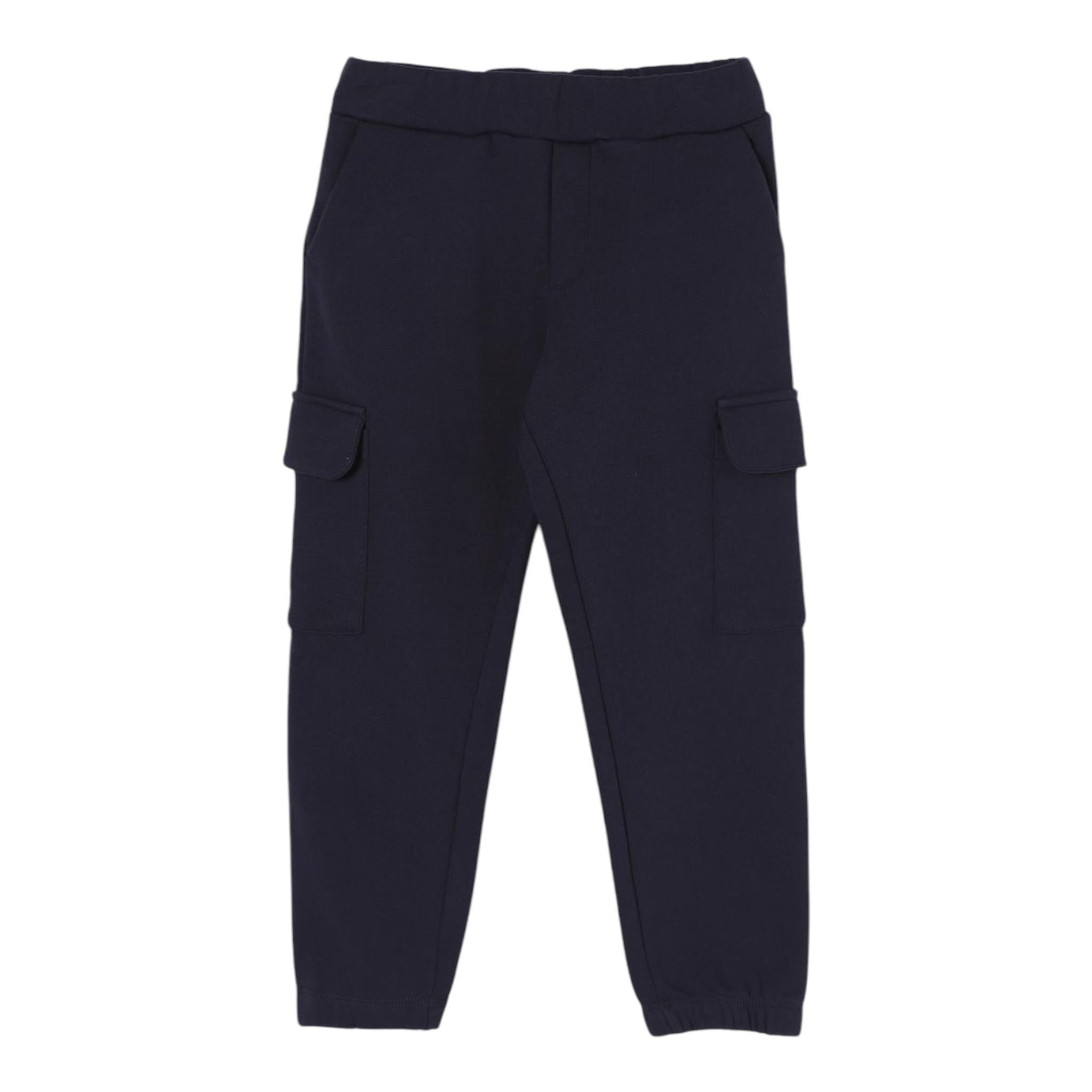 FAY pantalone modello tuta tinta unita con logo Blu per Bambino FV6P70 BLU FAY