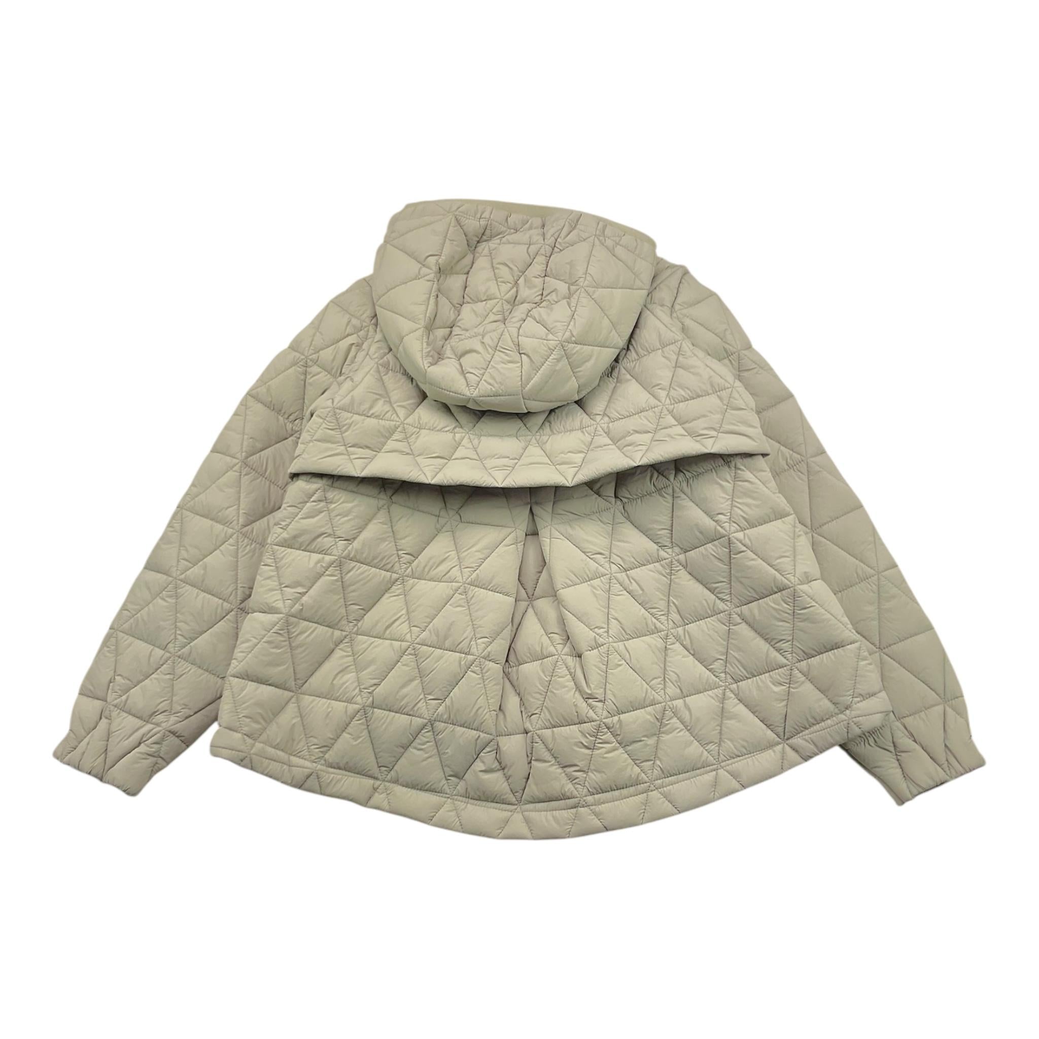 K-WAY giubbino tinta unita con zip e cappuccio Verde per Bambina K6132LW VERDE K-WAY