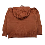 DIXIE felpa tinta unita cn cappuccio Marrone per Bambina NB393230G56 MARRONE DIXIE