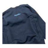 REFRIGIWEAR felpa tinta unita con cappuccio e stampa Blu per Bambino RW315 BLU REFRIGIWEAR