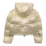 REFRIGIWEAR giubbino tinta unita con zip e cappuccio Bianco per Bambina RWG961 BIANCO REFRIGIWEAR