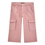 GUESS pantalone tinta unita con girovita regolabile Rosa per Bambina K4BB07WE620X ROSA GUESS