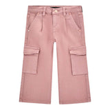 GUESS pantalone tinta unita con girovita regolabile Rosa per Bambina K4BB07WE620X ROSA GUESS