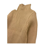 TO be too maglia mezzo collo tinta unita Beige per Bambina TBT2465 BEIGE TO be too