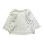 EMC shirt gircollo tinta unita con stampa Bianco per Neonato BX2262 BIANCO EMC