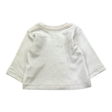 EMC shirt gircollo tinta unita con stampa Bianco per Neonato BX2262 BIANCO EMC