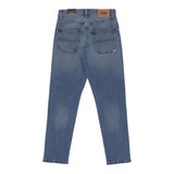 TOMMY HILFIGER jeans tinta unita con girovita regolabile Azzurro per Bambino KB0KB09039X AZZURRO TOMMY HILFIGER