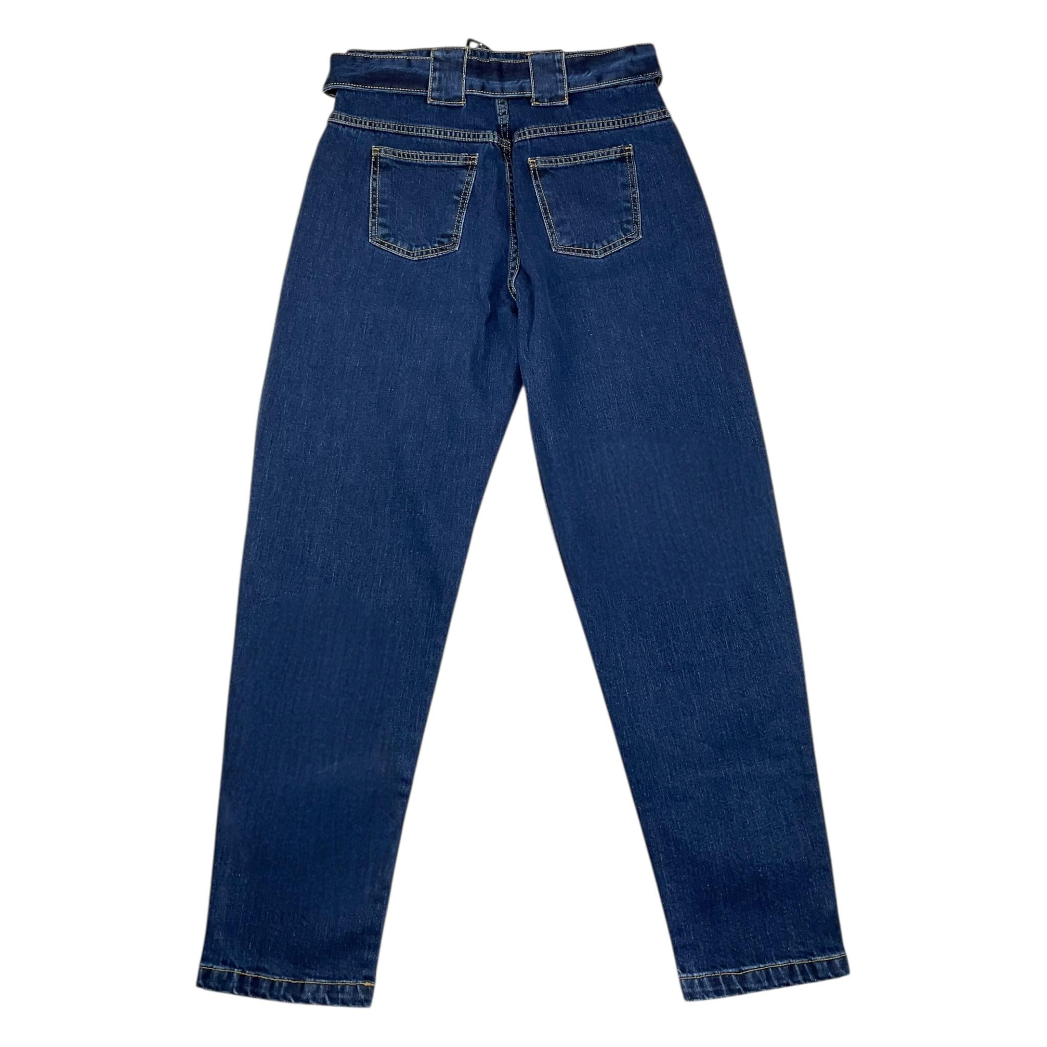 FUN & FUN jeans tinta unita con cintura Blu per Bambina FCJPT12913 BLU FUN & FUN