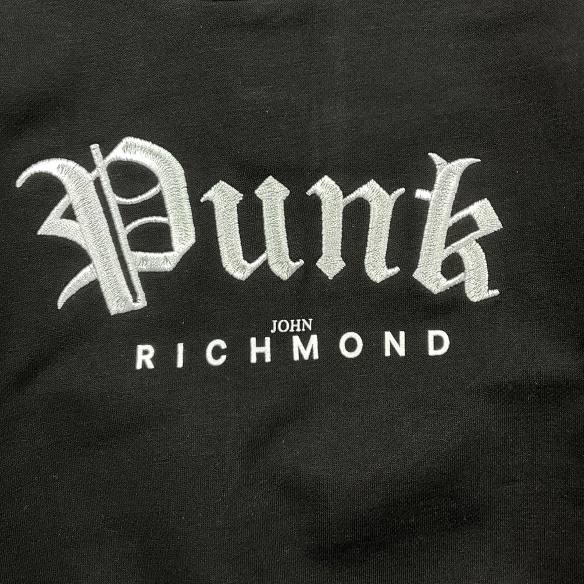 JOHN RICHMOND felpa tinta unita girocollo Nero per Neonato RIA25103FE NERO JOHN RICHMOND